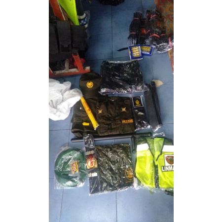 Seragam Linmas terbaru/Pakaian Linmas terbaru/Seragam Linmas fullset