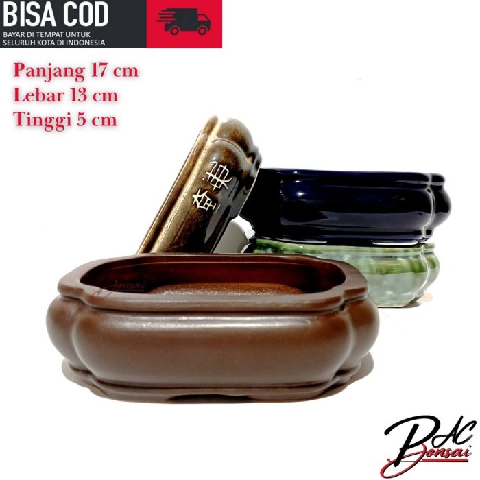 Pot Bonsai Keramik Small Termurah Berkualitas