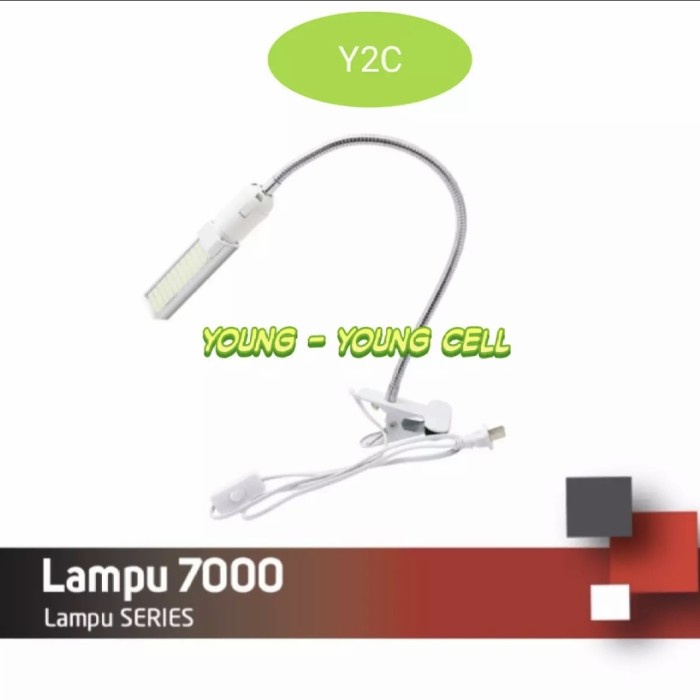 Lampu Servis Led Jepit Koocu 7000 / Alat Servis Hp