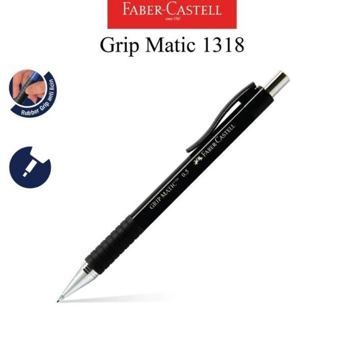 

FaberCastell Mechanical Pencil Grip Matic 1318 - Satuan