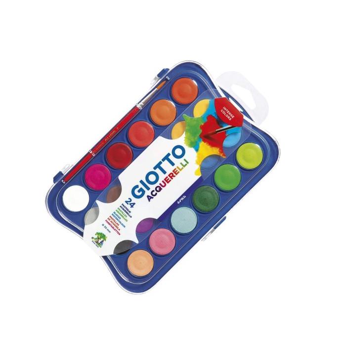 

GIOTTO WATERCOLOR BLOCKS 30MM 24 COLOR SET BANTEX 352400 / CAT AIR