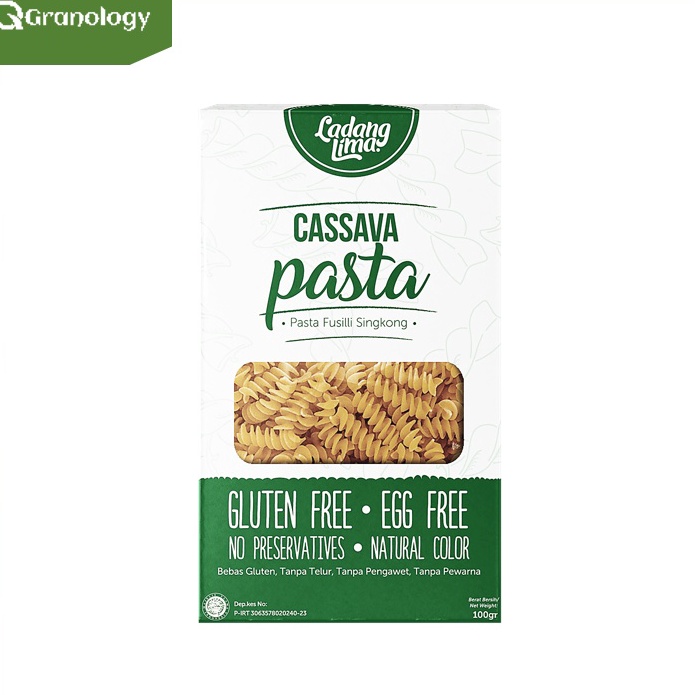 

5.5 COD Ladang Lima Cassava Pasta / Pasta Singkong Gluten Free 100 gram
