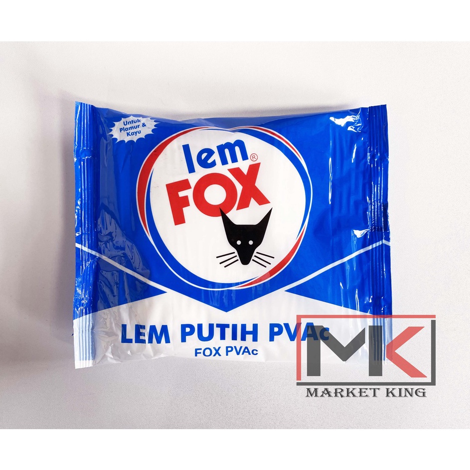 

COD✔️ Lem Fox Putih PVAC 350 gr bungkus biru