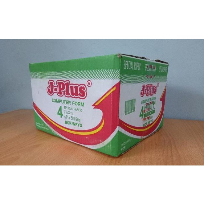 

GOSEND !! KERTAS FAKTUR / CONTINUOUS FORM 4 PLY 9,5`X11 J-PLUS FULL