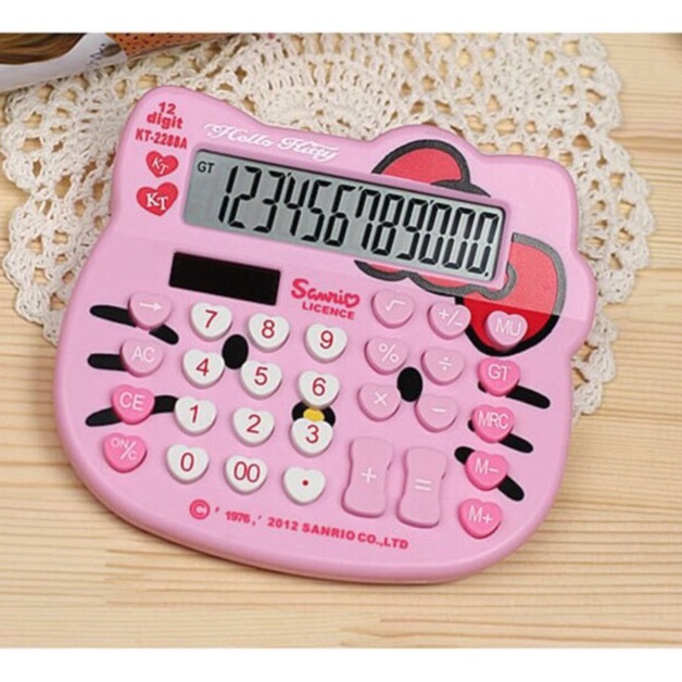 

Best seller Kalkulator Kepala Hello Kitty Pink 12 Digit KT-2288 35