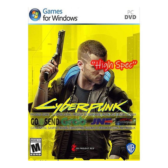 Cyberpunk 2077 | Cd Dvd Game | Pc Game | Gaming | Kaset Game | Pc
