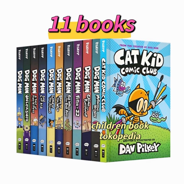 Terlaris Dog Man Buku