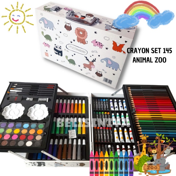 

Best Seller Crayon Set 145 Pcs Model Koper Crayon Set 145 Pcs Model Baru