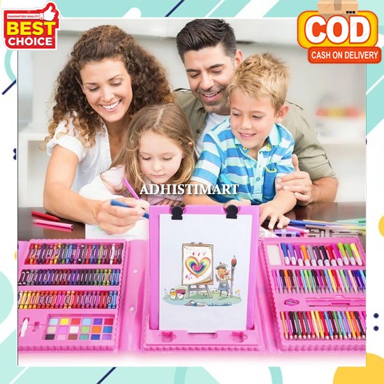 

Alat Melukis Non Toxic Krayon Set Crayon Set Anak Pensil Warna Lengkap Perlengkapan Menggambar Alat Mewarnai Anak Perempuan Laki Laki Alat Tulis Anak Tk Sd Colouring Set Drawing Stationary Tidak Beracun Oil Pastel Warna [Ags] Crayon Set 208Pcs /Krayon Me