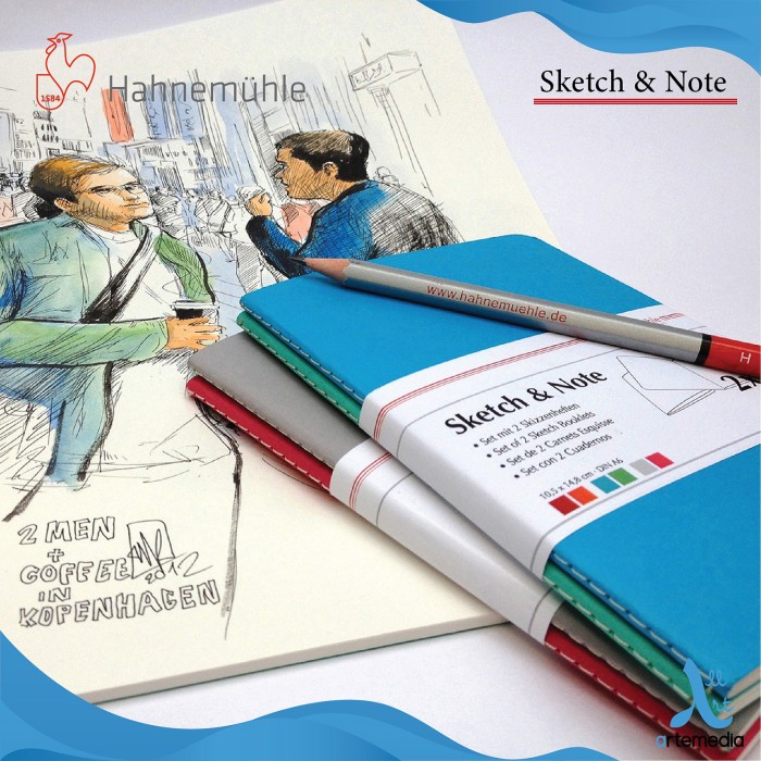 

Buku Sketsa Hahnemuhle Sketch & Note A6 Stitch Bound Sketchbook
