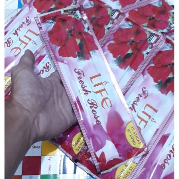 GROSIR LIFE FRESH ROSE Dupa Lidi Aroma TherapyBy DARSAN INCENSE