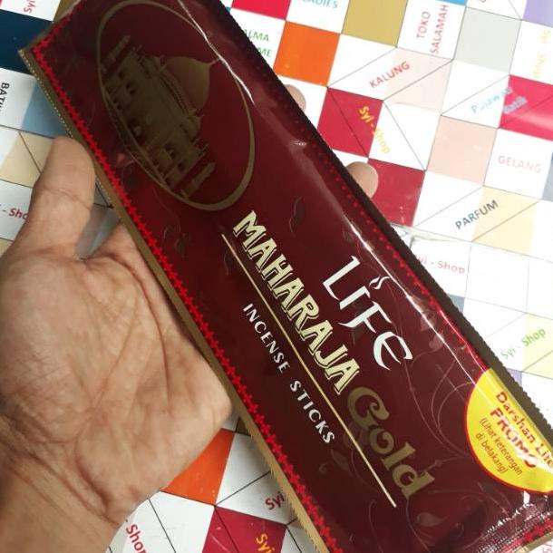 GROSIR LIFE MAHARAJA Gold Dupa Lidi AromatherapyBy DARSAN INCENSE Isi 35 Lidi