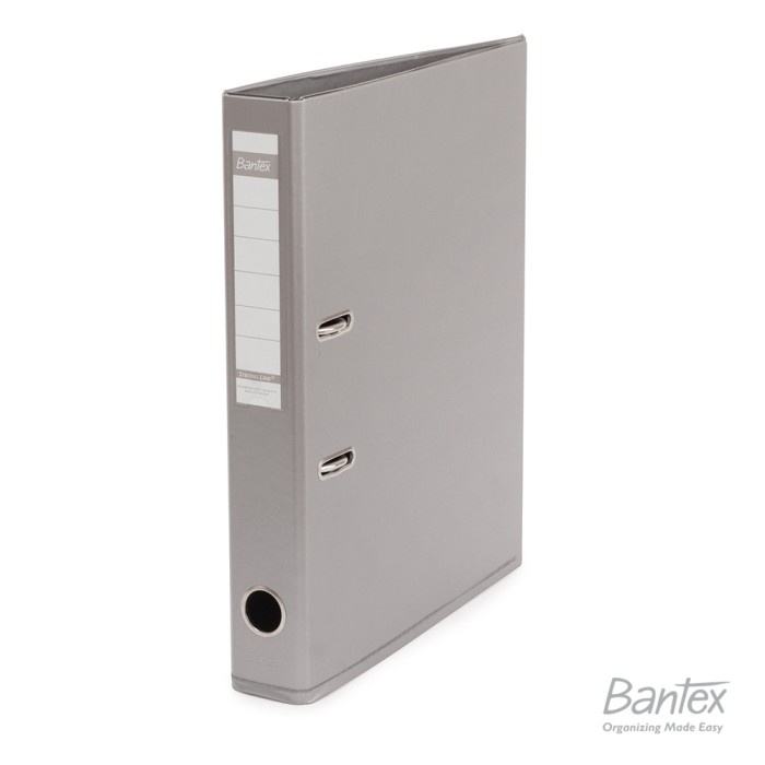 

Terlaris Bantex Ordner Folio 5 Cm Pvc Lever Arch File Silver #1466V17