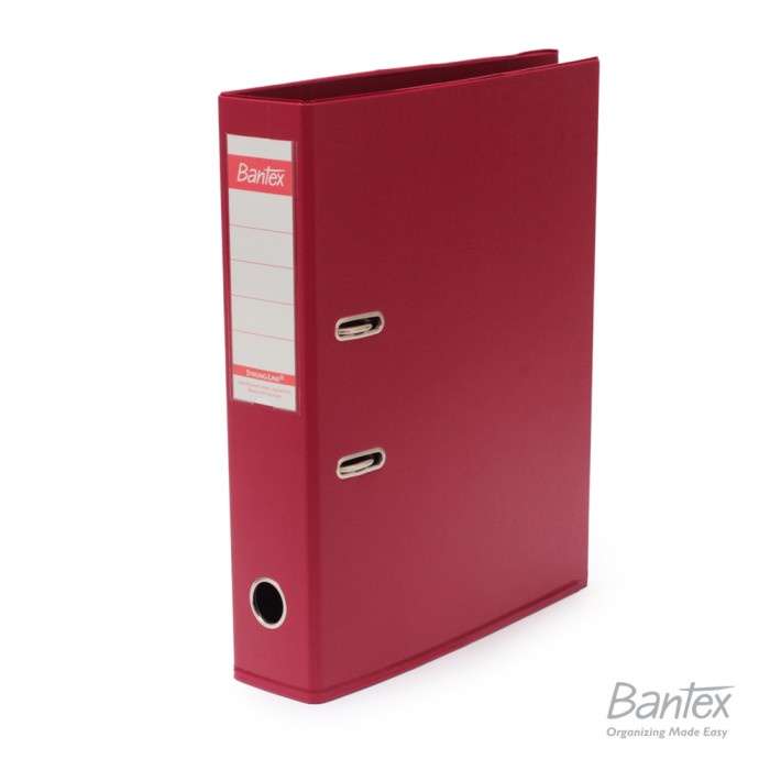 

Terlaris Bantex Ordner Folio 7 Cm Pvc Lever Arch File Maroon 1465V14