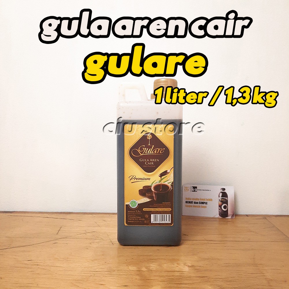 

Gula Aren Cair Murni / Brown Sugar / Palm Sugar Gulare Bpom Jakarta Barat