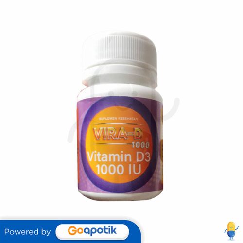 Vira-D 1000 Iu Botol 100 Kaplet