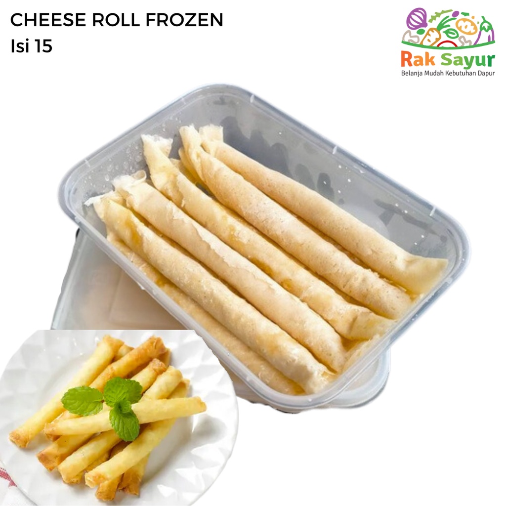 

Cheese Roll Frozen isi 15 buah Frozenfood Rak Sayur Pasar Murah Online Padang