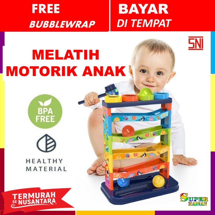 MAINAN MOTORIK SENSORI ANAK MAINAN EDUKASI ANAK UMUR 1 2 3 TAHUN MURAH