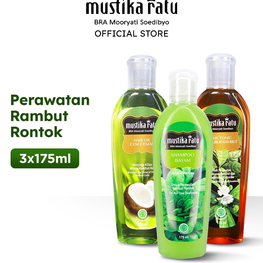 Hair Care Mustika Ratu Perawatan Rambut Rontok ... ...
