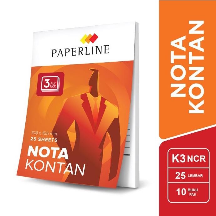 

Buku Nota K3 Kecil 3 Ply Paperline sellanorimart