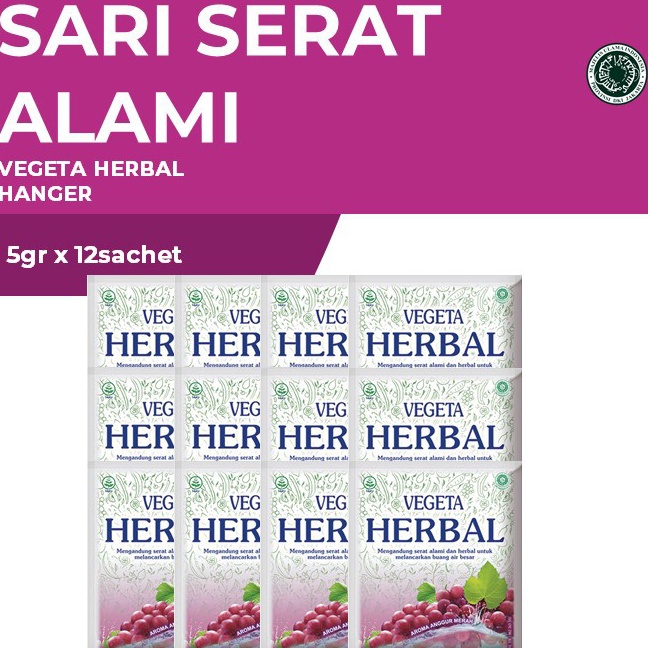 

Promo - Vegeta Herbal Hanger 12'S X 5 Gr (1 pack) ✔