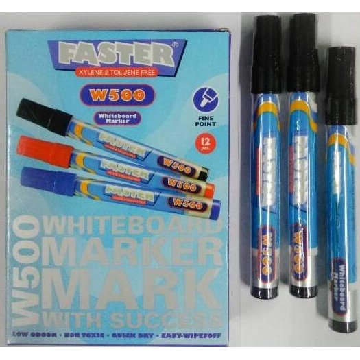

Spidol Papan Tulis Whiteboard Faster W500 Murah sellanorimart