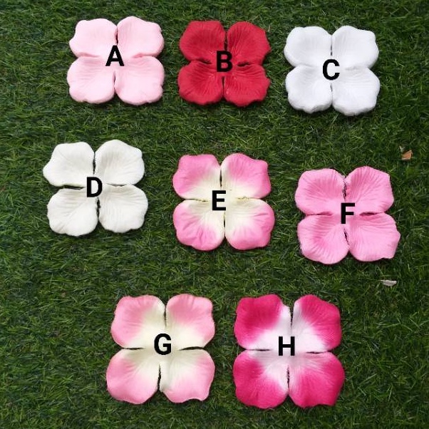 ✔ Karpet Bunga Rose Petal 500 gram / Bunga Tabur / Kelopak Mawar / Kuntum Mawar