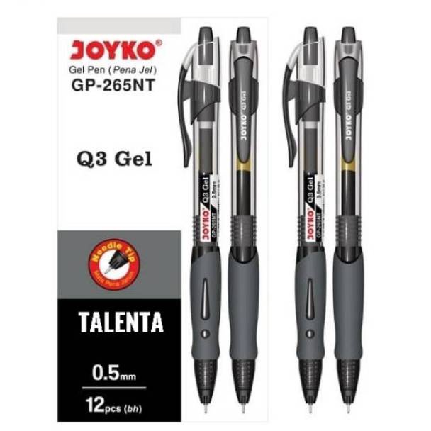 

Terlaku. Pulpen Gel Joyko Q3 GP-265NT 0.5mm (1 Lusin) IEG