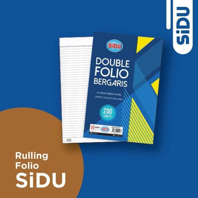 

Kertas Double Folio / Rolling Folio Sinar Dunia SIDU 200 sellanorimart