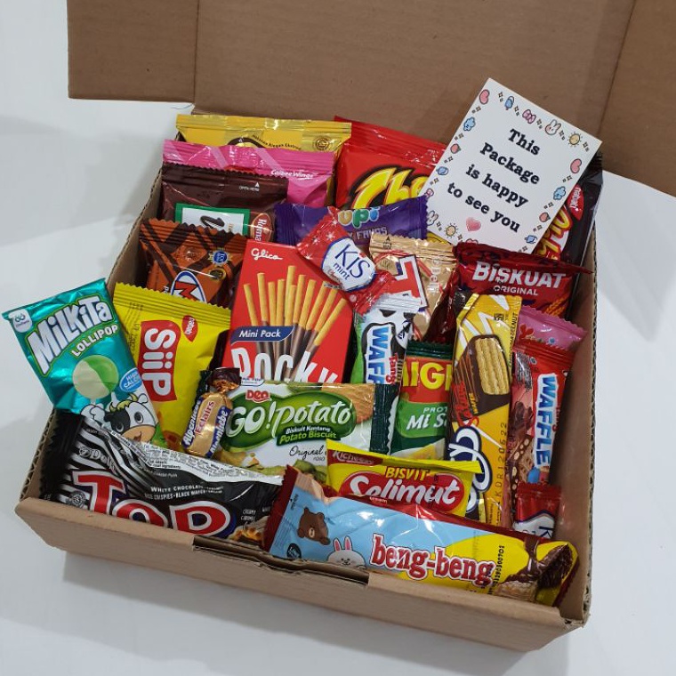 

Pasti murah Gift Box / Kado / Snack Box - Receh Box 44