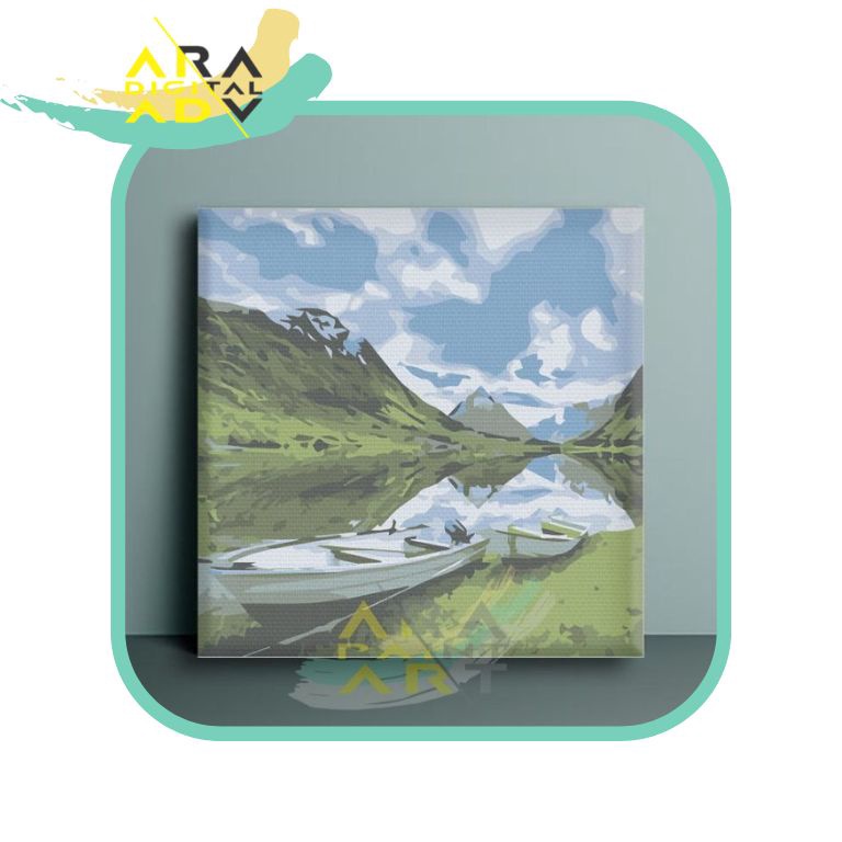 

Kekinian.. LAKE SERIES Paint by numbers kit I Painting I Painting by number I Kado Wisuda I Kado unik E7H