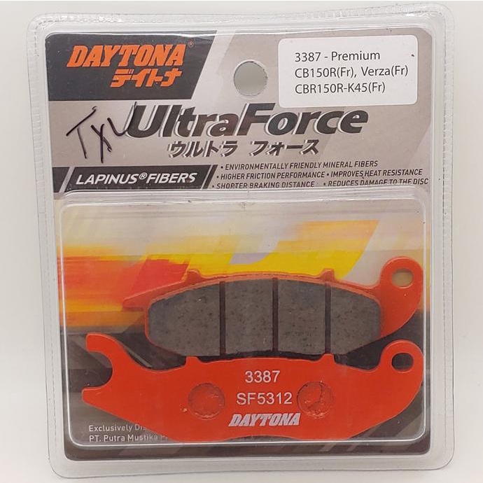 Kampas Rem Depan Cbr150 Old Cb150R Old Verza Daytona Lapinus Fibers