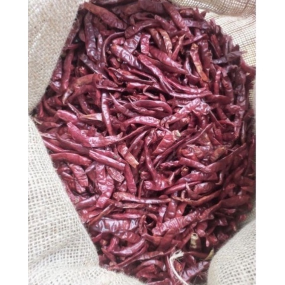 

Dijamin Ori>/ Cabe Rawit Teja Merah Kering SUPER 1 kg kilo IMPORT Dijamin Pedas Dan Fresh