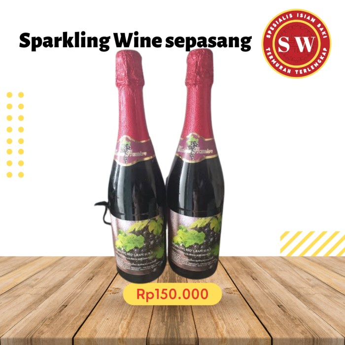 Terlaris Sparkling Wine Sangjit Sepasang