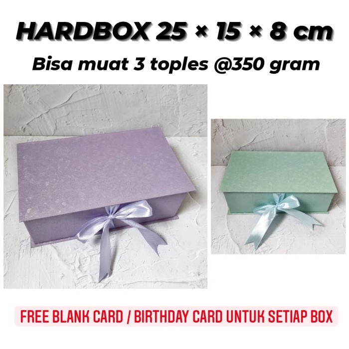 

Terlaris Hardbox 25X15X8 / Box Hampers / Kotak Kado / Gift Box
