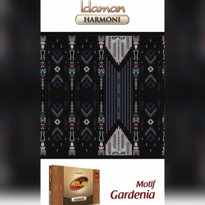 Terlaris Sarung Atlas Idaman Harmoni Gardenia