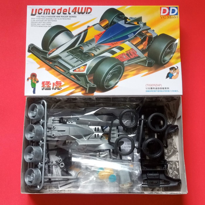 FLASH SALE TAMIYA MINI 4WD MERK DD RUIZE TIGER ZAP TERBARU