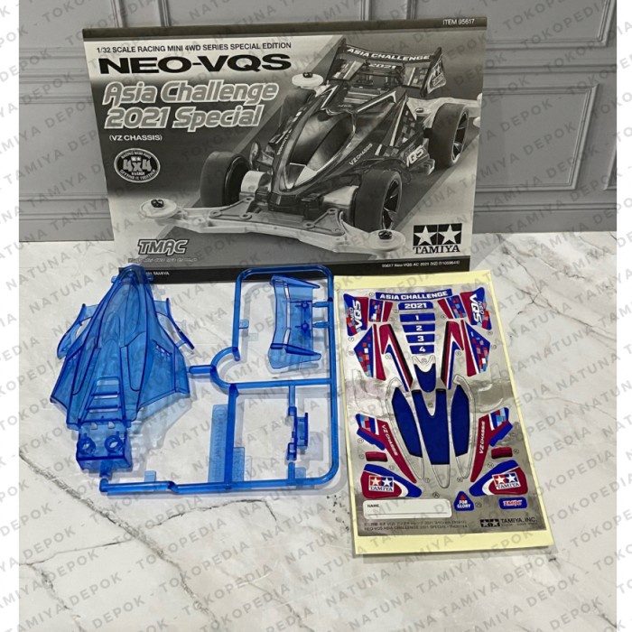 HOT SALE TAMIYA BODY NEO VQS ASIA CHALLENGE 2021 SPECIAL TERMURAH