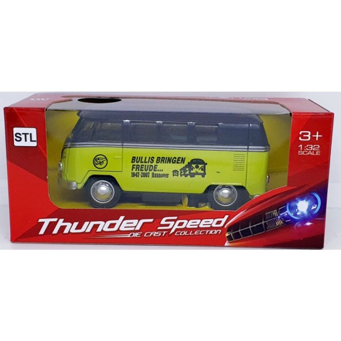 FLASH SALE VW CAR ALLOY MOBIL MAINAN DIECAST MINIATUR VOLKSWAGEN COMBI TERLARIS