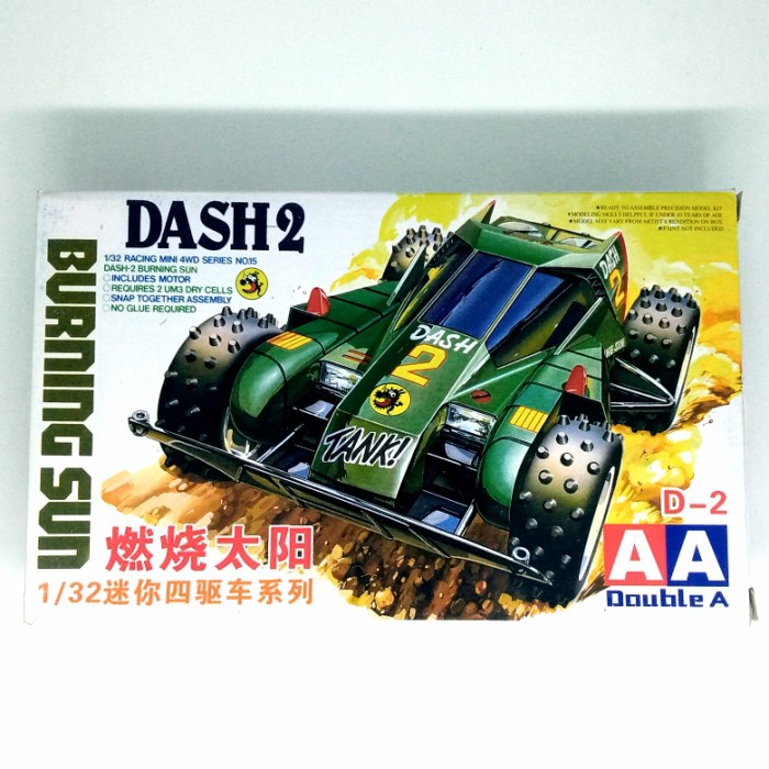 HOT SALE TAMIYA MINI 4WD MERK AA DASH 2 BURNING SUN TERBARU