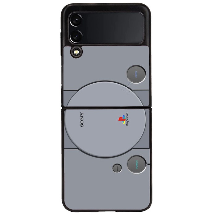 Case Casing Softcase Hardcase Samsung Galaxy Z Flip 3 4 Z Fold 3 4 Playstation 1 P1124