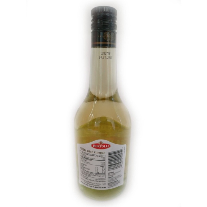 

Bertolli White Vinegar 500 Ml / Cuka Italy