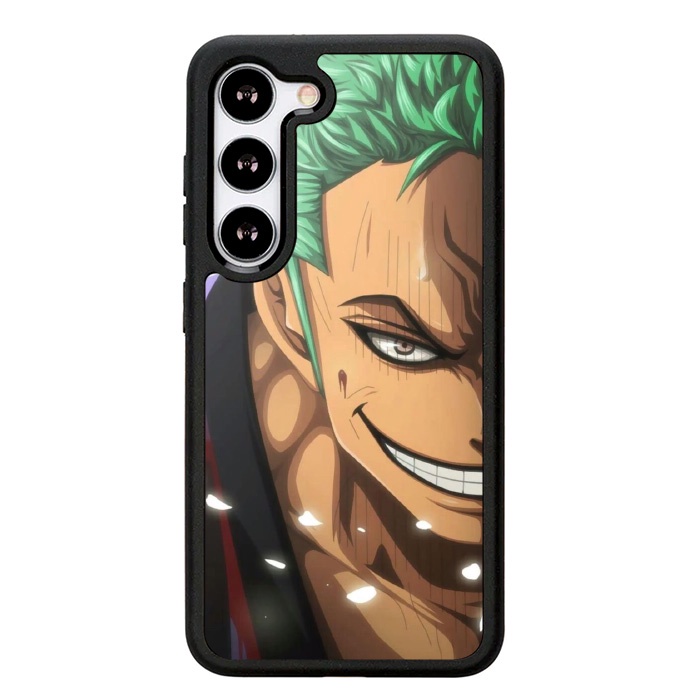 Case Casing Softcase Hardcase Samsung Galaxy S23 S22 S21 Plus Ultra FE 5G One Piece Roronoa Zoro AO0