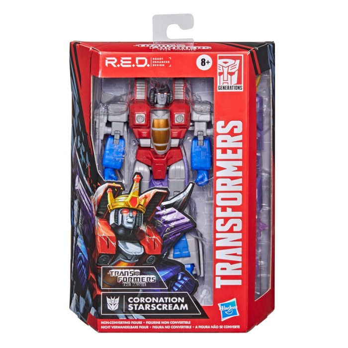 Transformers R.E.D RED The Movie Coronation Starscream
