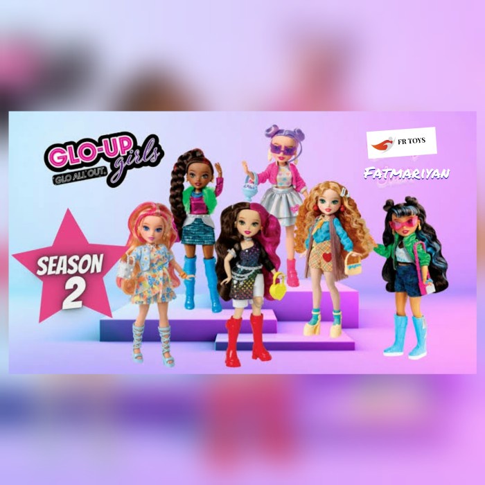 Glo Up Girls SEASON 2 Fashion Doll: Sadie, Rose, Tiffany, Alex, Erin