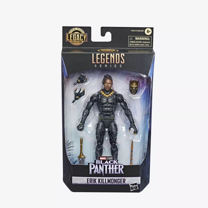 Avengers Marvel Legends Series Black Panther Erik Killmonger AVSF5973