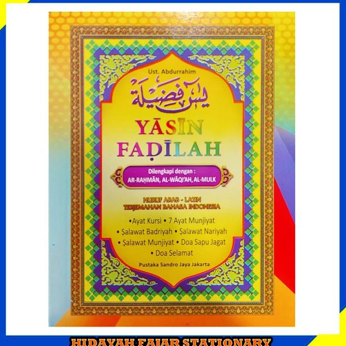 Siap COD buku yasin - Yasin Fadilah