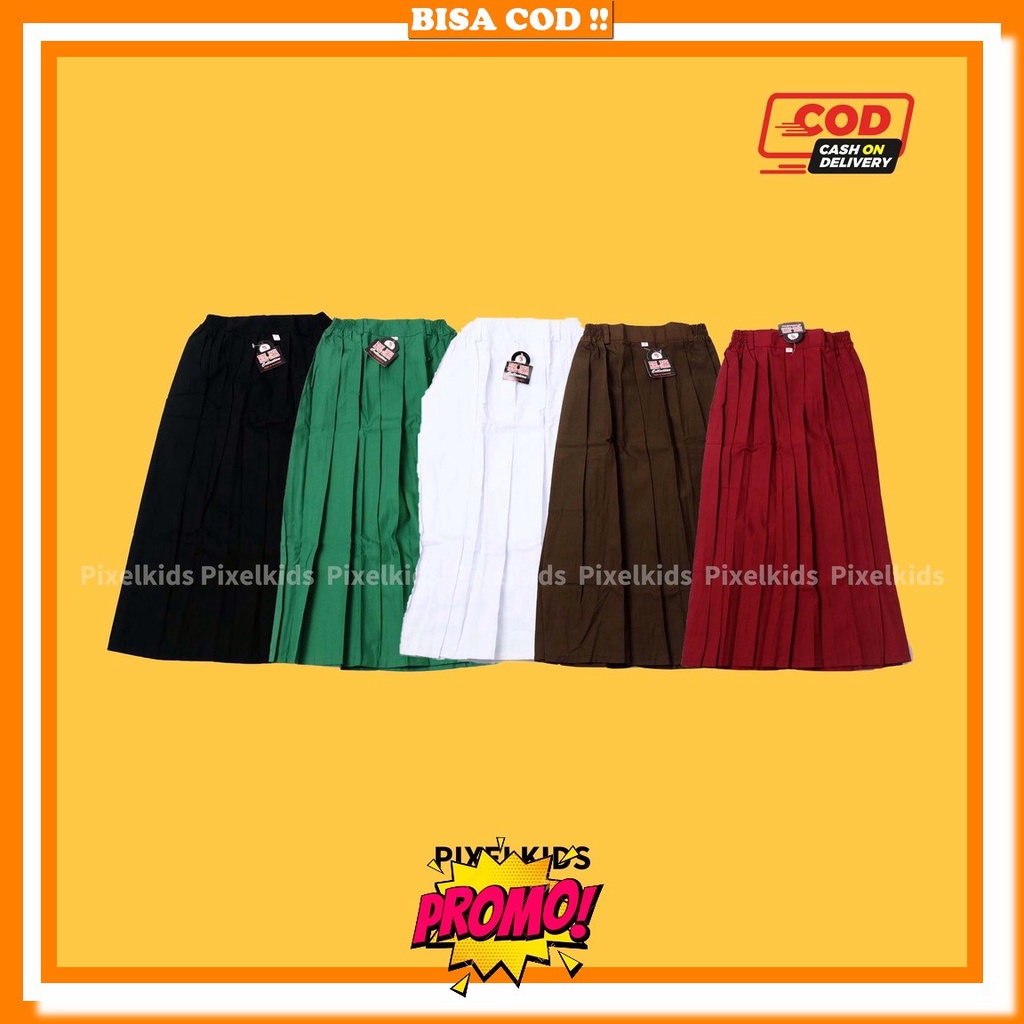 

Rok Smp Sma Biru Coklat Hitam Abu Panjang Seragam Baju Sekolah Mentari Rok Panjang Sd Merah Coklat Putih Hijau Hitam | Seragam Sekolah |