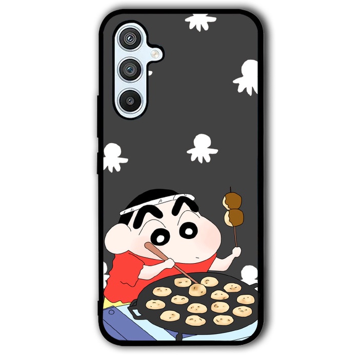 Case Casing Softcase Hardcase Samsung Galaxy A54 A34 A14 A22 A42 A23 A33 A53 A73 5G Crayon Shinchan 