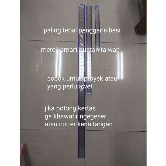 

Terlaris Penggaris Besi C Mart 1 Meter Tebal -+1.5 Mm